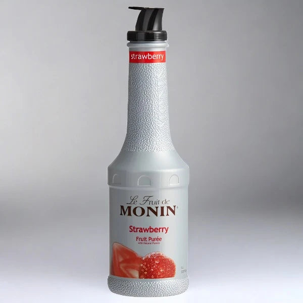 160018 Monin 1 Liter Strawberry Fruit Puree